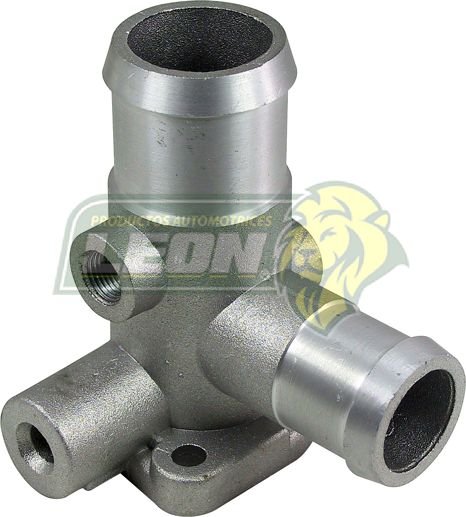 TOMA AGUA VW A1, A2, A3 87-90 1.8L IMPORTADOS: GOLF, JETTA 87-90 1.8L 2 BULBOS, 2 SALIDAS DE 10x1.0 mm “ALTA” (ALUMINIO)