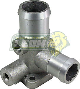 TOMA AGUA VW A1, A2, A3 87-90 1.8L IMPORTADOS: GOLF, JETTA 87-90 1.8L 2 BULBOS, 2 SALIDAS DE 10x1.0 mm “ALTA” (ALUMINIO)