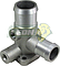 TOMA AGUA VW A1, A2, A3 87-90 1.8L IMPORTADOS: GOLF, JETTA 87-90 1.8L 2 BULBOS, 2 SALIDAS DE 10x1.0 mm “ALTA” (ALUMINIO)