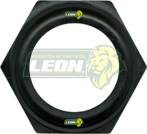 TUERCA HOUSING AUTOBUS SOMEX, DINA 861, M. BENZ RUTA 100 C/RETEN (15-060, TH12C/R, T-3A) 3” 1/4-12H., LL.4” 1/8, ALT: 1/2
