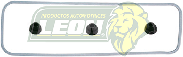 JUNTA TAPA PUNTERIAS G.M. V6 4.3L OHV “VORTEC”, BLAZER, C-15 PK-UP, G20, EXPRESS/CARGO VAN (HULE SILICON, LIGA) 96-08 CONTENIDO: 1 PIEZA “LIGA”