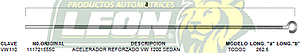 CHICOTE ACEL. SEDAN M.1200 REFORZADO TODOS