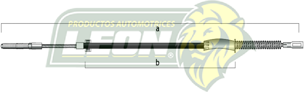 CHICOTE FRENO MANO SEDAN M.1600 TODOS