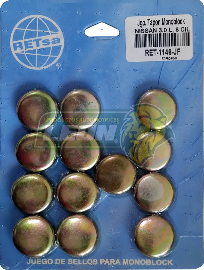 JUEGO SELLO MONOBLOCK NISSAN 3.0L 6C.