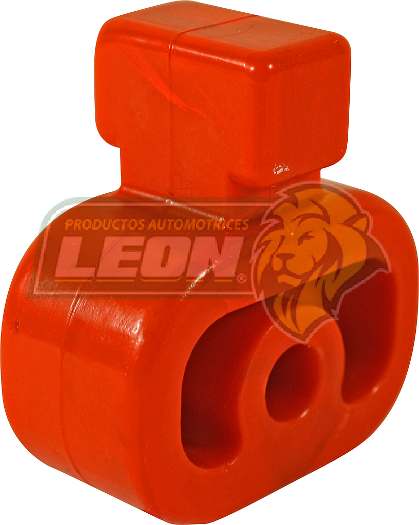SOPORTE ESCAPE FORD FIESTA 97-02 (6571) NARANJA