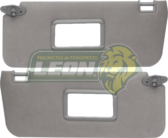 VISERA PARASOL NISSAN PK-UP D21 93-08 GRIS T/O (JGO.)