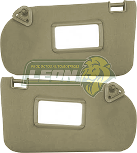 VISERA PARASOL NISSAN SENTRA B15 01-05 ARENA T/O (JGO.)
