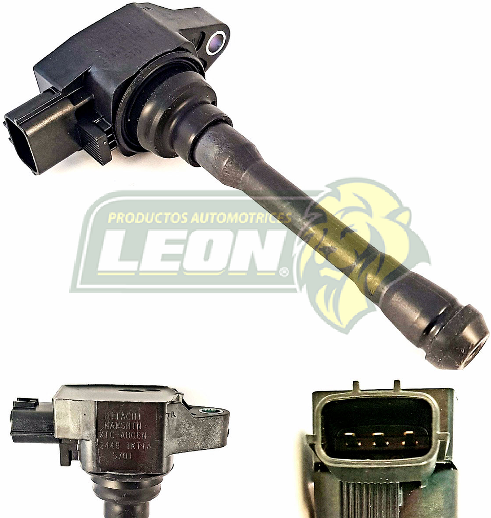 BOBINA ENCENDIDO NISSAN URVAN NV200, NV350, 1.6L MARCH, VERSA, 2.5L SENTRA, ALTIMA, X-TRAIL, ROGUE