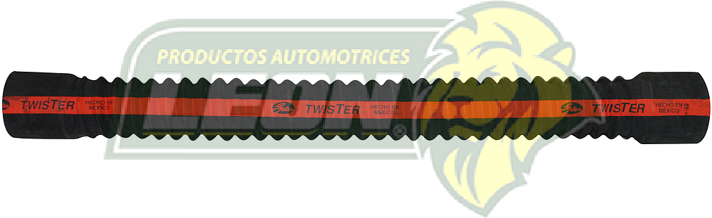 MANGUERA FLEXIBLE RADIADOR TWISTER 1” 1/2 - 1” 3/4x20” 54 PSI. (50012)