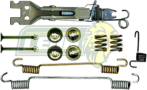 KIT FRENO TAMBOR (R) RENAULT KANGOO 03-11, KANGOO EXPRESS 05-11, SPORT WAY 05-11, FIAT PALIO 05-13 1Y28Z FT038, 1601 887 KT802R