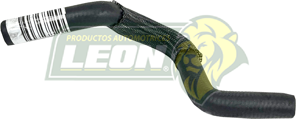 MANGUERA (521474) CALEFACCION SALIDA NISSAN TSUBAME 1.6L 93-04, TSURU III 1.6L 97-17 (2097, MA1474, 92410F4202, 924103ZY0A, CH180013) ALTO: 10 cm, LARGO: 25 cm, ØI: 15 mm, ØE: 15 mm