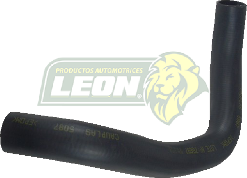MANGUERA (521206) MOLD RAD. INF. CHRYSLER DART L6 3.2L 74-76, NEW YORKER 3.7L 1982, TOWN & COUNTRY 3.7L 78-81, DODGE ASPEN 3.7L 76-80, CHARGER 3.7L 1976, DODGE D100 3.7L, 85-17, D150 3.7L 79-87 (60928, 70792, CH111232, 20949, 2863235 , 2863278 , 3462188 , 3462189 , 3462194 , 3780656 , 3870109 , 3870113 , 4006509, 4006511 , 4006512 , 4041285 , D00E8B274D , D0OE8597B , D5ZE8260A , D5ZE8260B , D5ZE8286A)