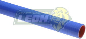 MANGUERA SILICON AZUL 3”x1 mt.