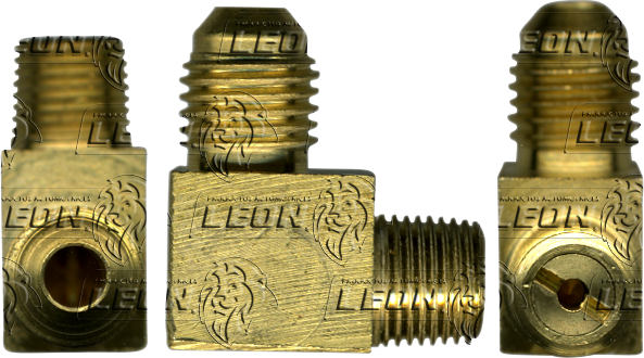 CONEXION ABOC. 45° SAE CODO CHECK (43FC) ØE DE TUBO: 5/16 R. DE TUBO: 1/8