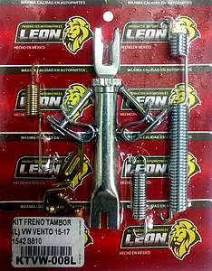 KIT FRENO TAMBOR (L) VW VENTO 15-20 1542 S810 KT008L