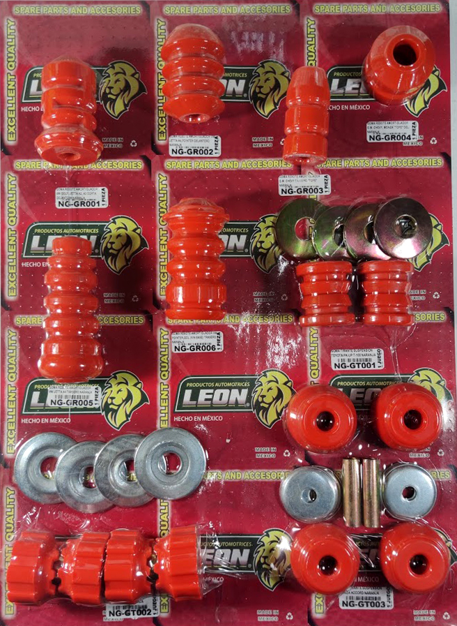 MUESTRARIO DE GOMAS “LINEA NARANJA” (I)