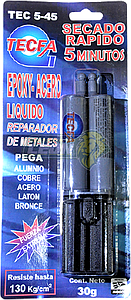 PLASTIACERO 5 MIN JERINGA 25 ML	