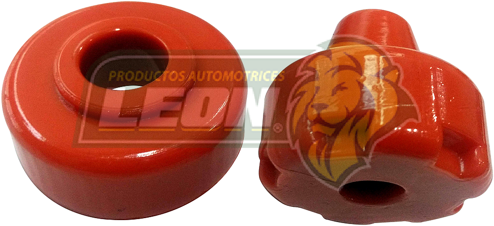 GOMA REBOTE AMORTIGUADOR FORD LOBO (JGO. 2 pzas.) NARANJA