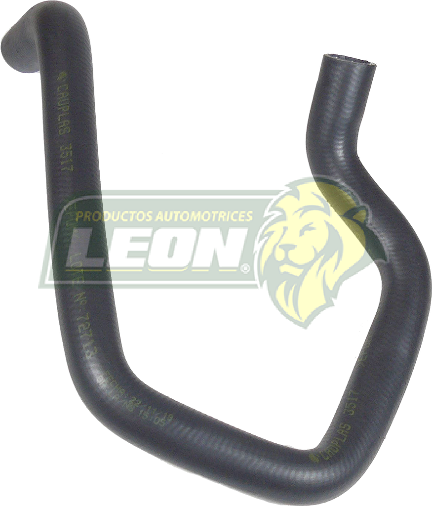 MANGUERA (5211164) RAD. SUP. FORD 1.6L FIESTA 03-10 (70001, CH130221, HRU-11049)