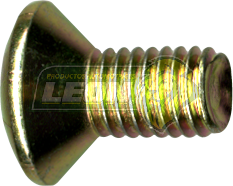 TORNILLO BISAGRA VW 8x1.25x12 mm CABEZA OVAL