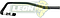 MANGUERA (5214122) REFRIGERACION HOUSING A MOTOR NISSAN TSURU III 1.6L 98-17 (2113, CH181053, 11055F4300 ,14055F4300, 14055F4304) ALTO: 15 cm, LARGO: 32 cm, ØI: 12 mm, ØE: 12 mm
