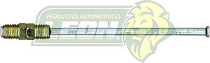 TUBO ACERO P/FRENO 3/16 STD. 129.5 cm IMPORTADO