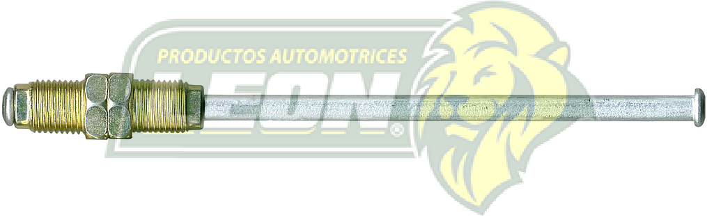 TUBO ACERO P/FRENO 3/16 VW SEDAN DELANTERO 28.5 cm IMPORTADO