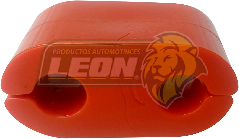 HULE CUÑA ó AUMENTO DE RESORTE “MUELA” C/UÑAS CHICA (LGO: 69, ALT. A: 31.8, ALT. B: 35, ØI: 15.5 mm) NARANJA