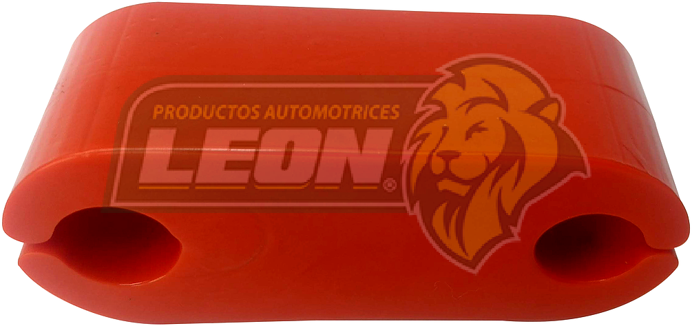 HULE CUÑA ó AUMENTO DE RESORTE “MUELA” C/UÑAS GRANDE (LGO: 90, ALT. A: 31.8, ALT. B: 35, ØI: 15.5 mm) NARANJA