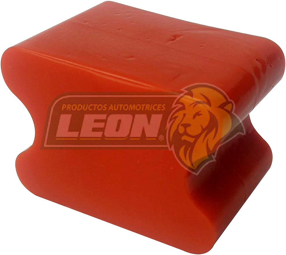 HULE CUÑA ó AUMENTO DE RESORTE “MUELA” CHICA (NG-MUCH) (LGO: 47.5, ALT. A: 31.4, ALT. B: 35 mm) NARANJA