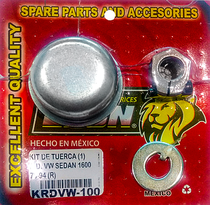 KIT TUERCA (1) R.D. VW SEDAN 1600 73-94 (R)
