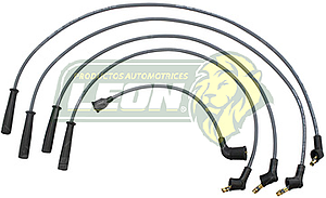JUEGO CABLE BUJIA G.M. LUV 1982 1.8L 4CIL