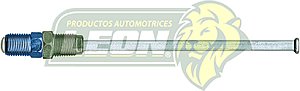 TUBO ACERO P/FRENO 3/16 TOYOTA M10 DATSUN-M10 VW 101.6 cm IMPORTADO
