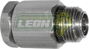VALVULA REPARTIDORA DE PRESION LIQUIDO DE FRENOS RESIDUAL FORD F100, F150, F200, F250, F350, LOBO, HEAVY DUTY 90-11, ECONOLINE 86-99 “LADO BOMBA”
