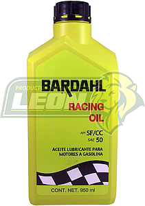 ACEITE LUBRICANTE PARA MOTORES A GASOLINA RACING OIL MONOGRADO SAE50 950 ml