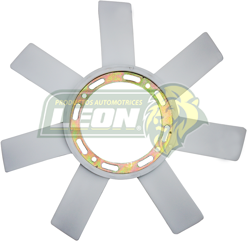 VENTILADOR PLASTICO NISSAN PK-UP NP300 13-18 7 ASPAS CENTRO DE METAL ØI: 13.7 cm, ØE: 40.7 cm