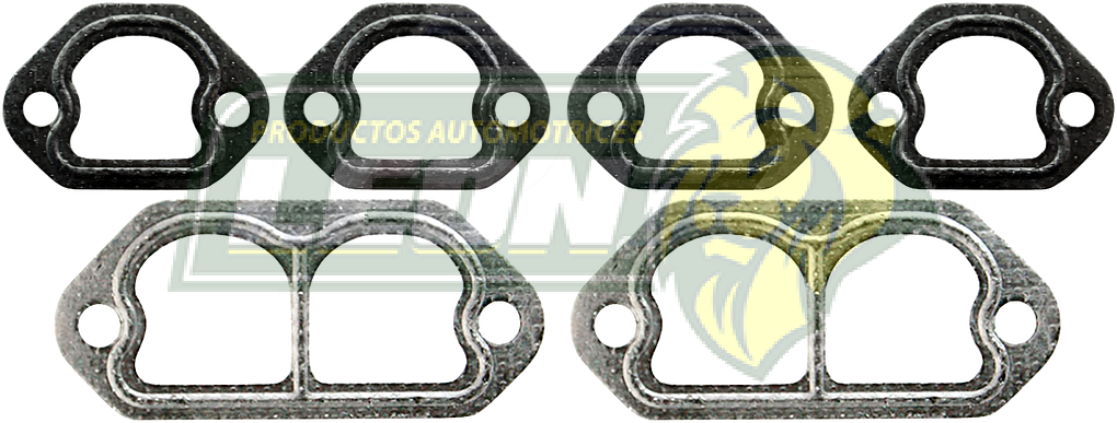 JUNTA MULTIPLE GM CHEVROLET V8; 305" (5.0L) VIN "M"; 350" (5.7L) VIN "R"  VORTEC PICK-UP, SUBURBAN: 1996/2005. (JUEGO)