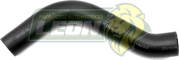 MANGUERA (521152) RAD. SUP. FORD TAURUS 3.0L 90-92, MERCURY SABLE 3.0L 90-95 (11531252552, 11531266461, E6AE8B274GA, E6DZ8260B, E8DE8B274CA, E8DE8B274CB, E9DE8B274GA, F0DE8B274DA, F3DE8B274BB, F3DZ8260A, 31152, 61413, 70736, MA1152, 21026)
