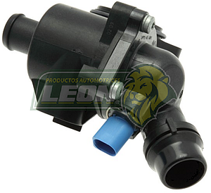 TOMA AGUA AUDI A4 1.8L 4C. 2004Æ (HOUSING C/TOMA, TERMOSTATO Y SENSOR DE TEMP.) (06B121111K)