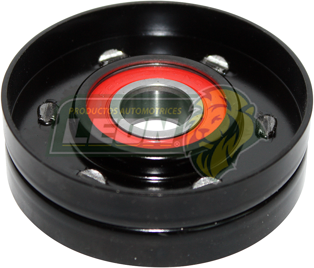 POLEA LOCA ACCESORIOS METALICA LISA VW 2.8L PASSAT 97-04, SEAT 1.8L LEON 03-05, TOLEDO 03-04, AUDI 2.7L A6 00-05, 2.8L A4 96-01, A6 98-01, 3.0L A6 02-06, 3.7L A8 97-99, 4.2L A8 99-01