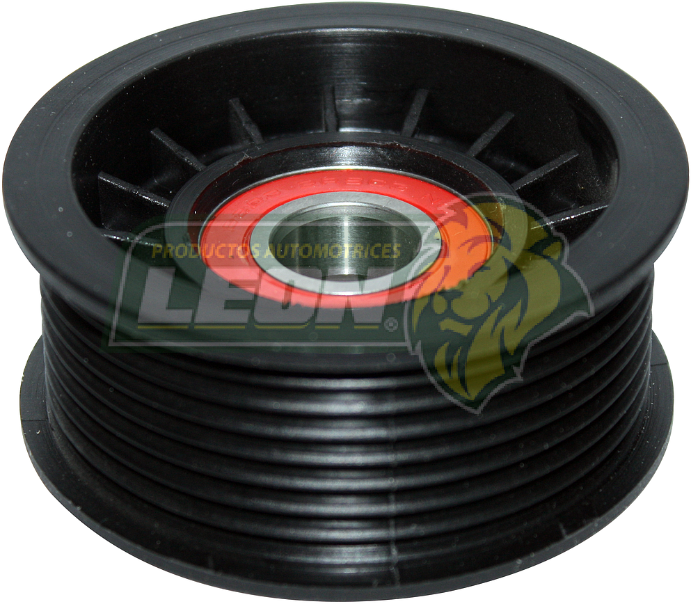 POLEA NAILON 8 CANALES FORD E SUPER DUTY V8 7.3L 98-03, ECONOLINE V8, V10 6.8, 7.3L 95-02, EXPEDITION V8 5.4L 97-01, MYSTIQUE L4 2.0L 2000, THUNDERBIRD V6 3.8L 89-95, CLUB WAGON 96-98, F650, 6.7L CUMMINS 00-07, CATERPILLAR