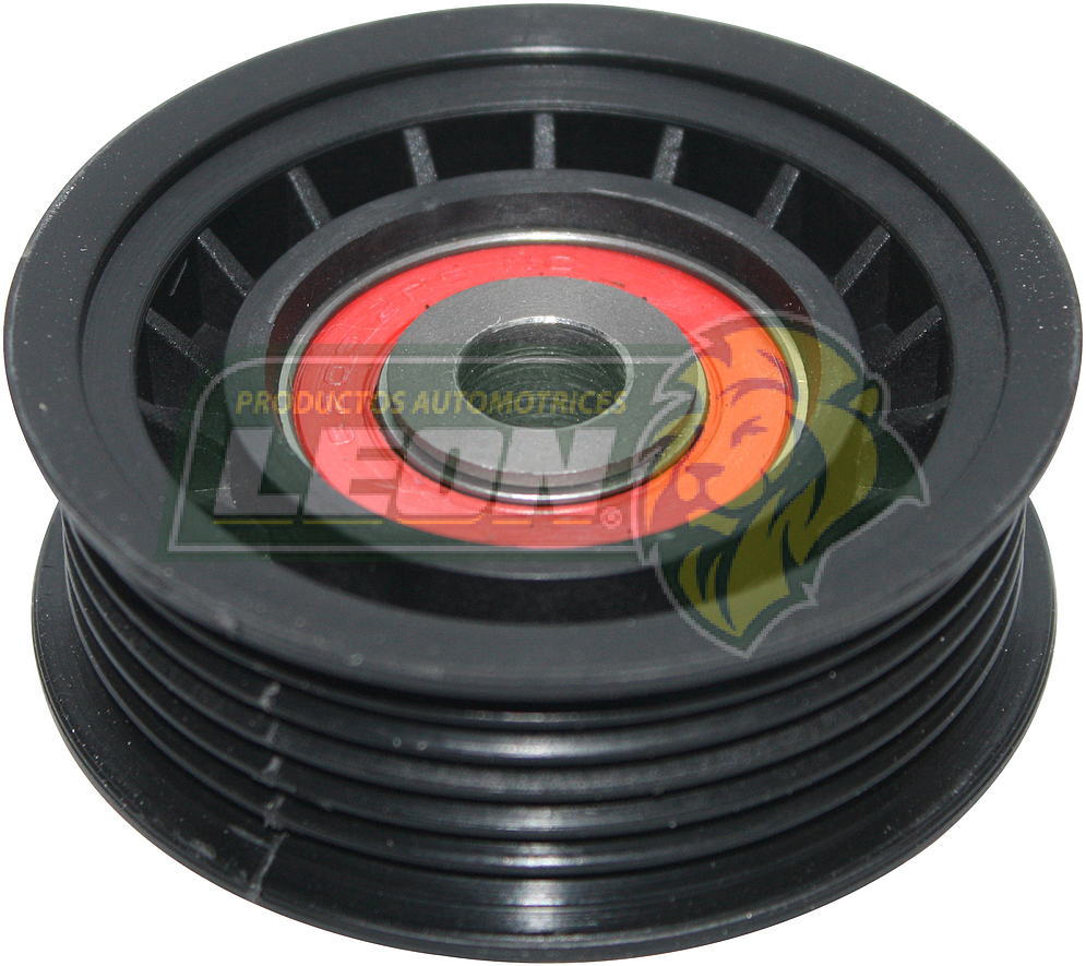 POLEA LOCA ACCESORIOS NAILON 6 CANALES NISSAN 1.8L TIIDA 07-14, 2.5L FRONTIER 06-17, ROGUE 08-14, SENTRA 07-12