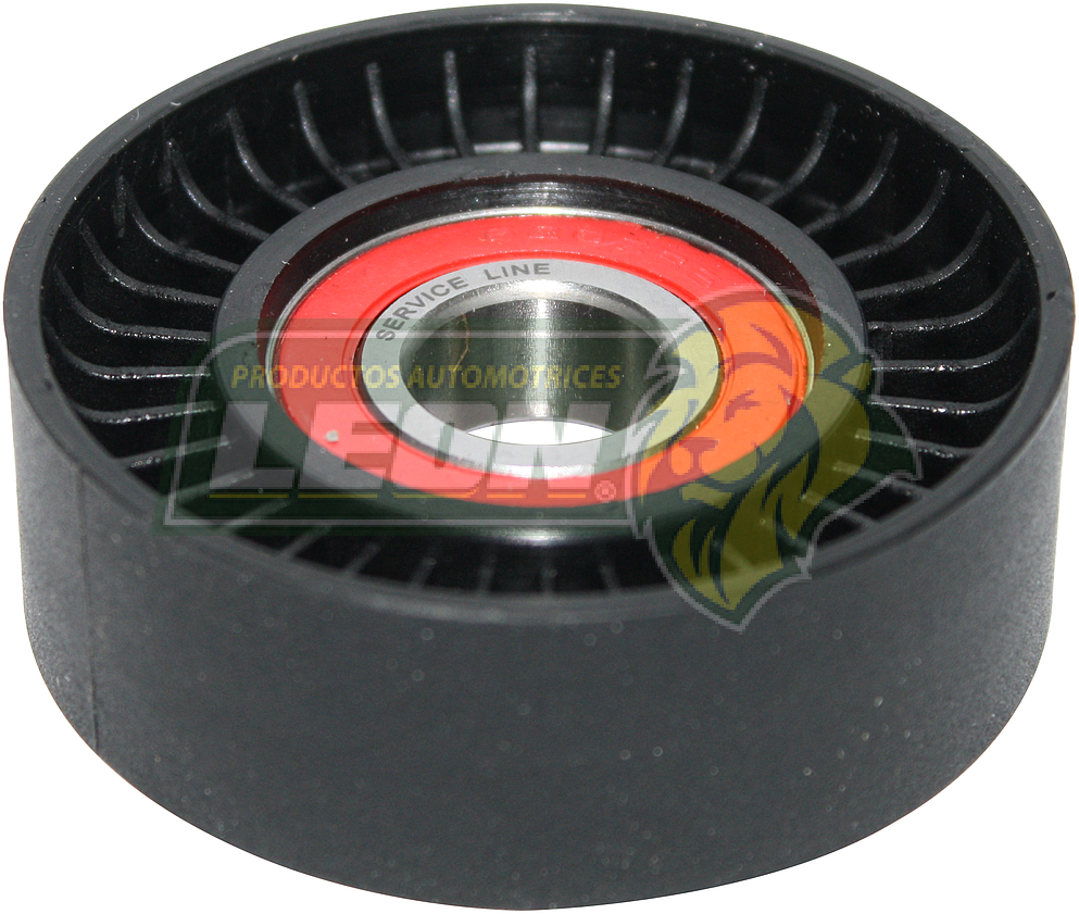 POLEA LOCA-TENSORA NAILON LISA DODGE AVENGER L4 2.4L 07-12, CALIBER, JEEP, JOURNEY V6 3.5L 09-10, VOYAGER, TOWN & COUNTRY V6 4.0L 08-10