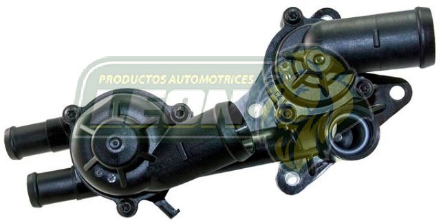 TOMA AGUA VW POLO 13-16, IBIZA 09-15 (CAJA REGULADORA INCL. 2 TERMOSTATOS, SIN BULBO) “EURO ESPAÑA”