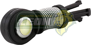 TERMINAL CHICOTE PALANCA VELOCIDADES JETTA A4 99-01, NEW BEETLE 98-01 TRANSMISION MANUAL 6V, DERBY 06-09, GOLF A4 00-01, POLO 03-06, SHARAN 01-03 (TRANSMISION MANUAL-SE UNE CON EL CABLE MANDO SELECTOR Y/O CABLE MANDO