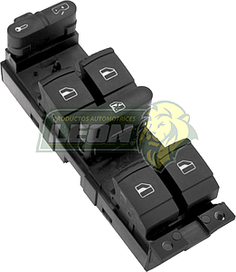 UNIDAD CONTROL ELEVADORES ELECTRICOS VW GOLF A4 1.8, 2.0L 99-07, JETTA A4 1.8T, 2.0L 99-15, PASSAT B5 2.0L 98-04, SEAT LEON 1.8L 01-06 (MODULO LADO DEL CONDUCTOR)