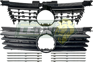 PARRILLA VW JETTA A4 2.0L 05-15 (INCLUYE FILETES CROMADOS Y RESPALDO)