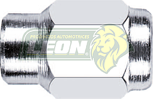 TUERCA CROMADA TIPO BOTELLA “K”, TOPAZ 12x1.50mm LL.21 mm (01-180)