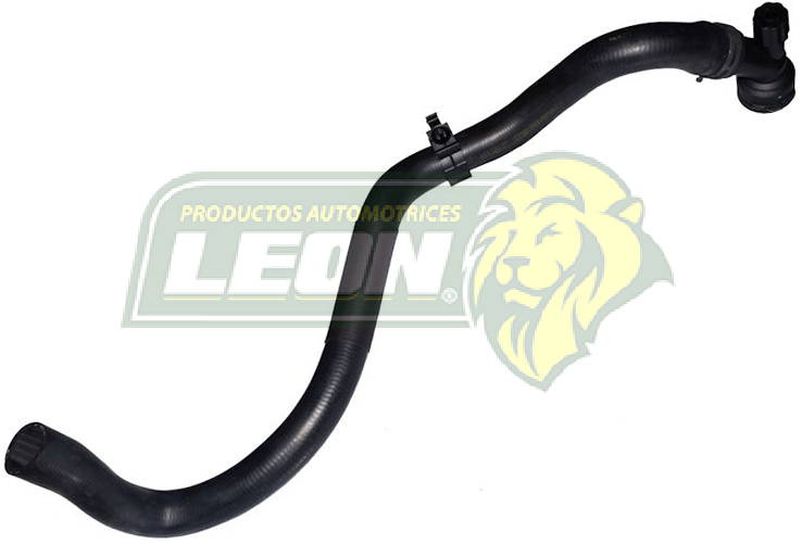 MANGUERA RADIADOR VW GOLF A4 2.0L 99-07, JETTA A4 2.0L 99-15, SEAT TOLEDO 1.8L 01-05, LEON 1.8L 01-06, AUDI A3 1.8L 06-03 INFERIOR (C/BRIDA Y ABRAZADERA)