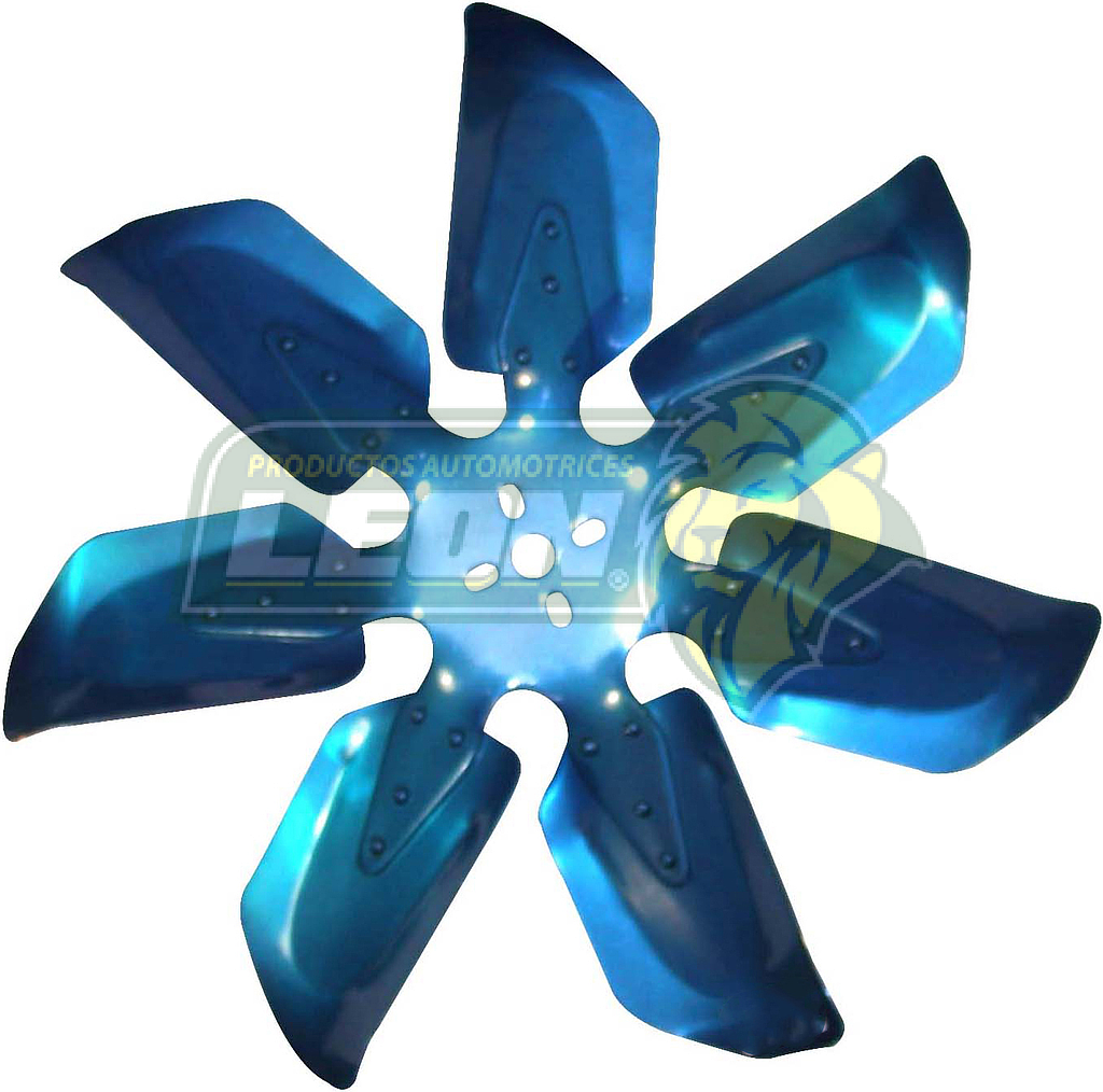 VENTILADOR ALUMINIO UNIVERSAL MICROBUS 7 ASPAS (L)